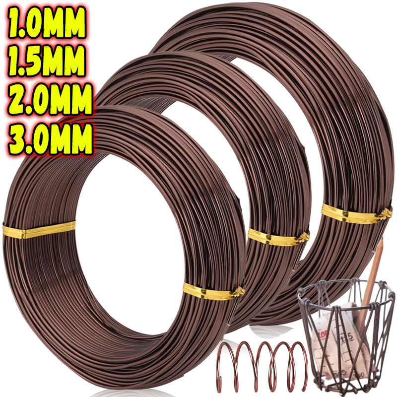 Bonsai Wire Aluminum - Fio de Alumínio, Fio Artesanal Flexível