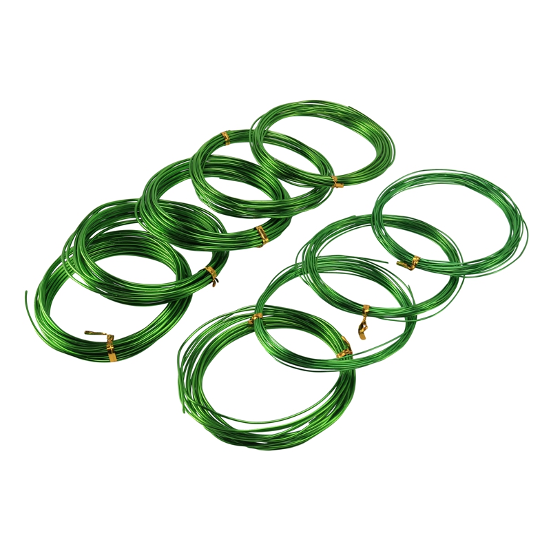 Bonsai Wire Aluminum - 9 rolos bonsai fios de alumínio