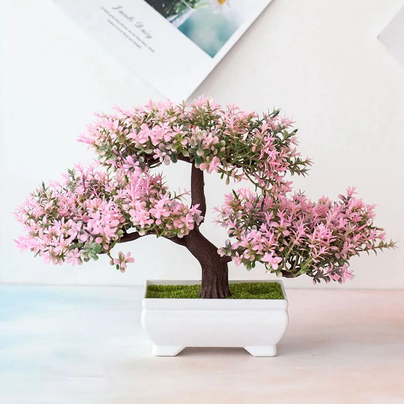 Bonsai Garden Sushi - Plantas artificiais bonsai plantas falsas flores