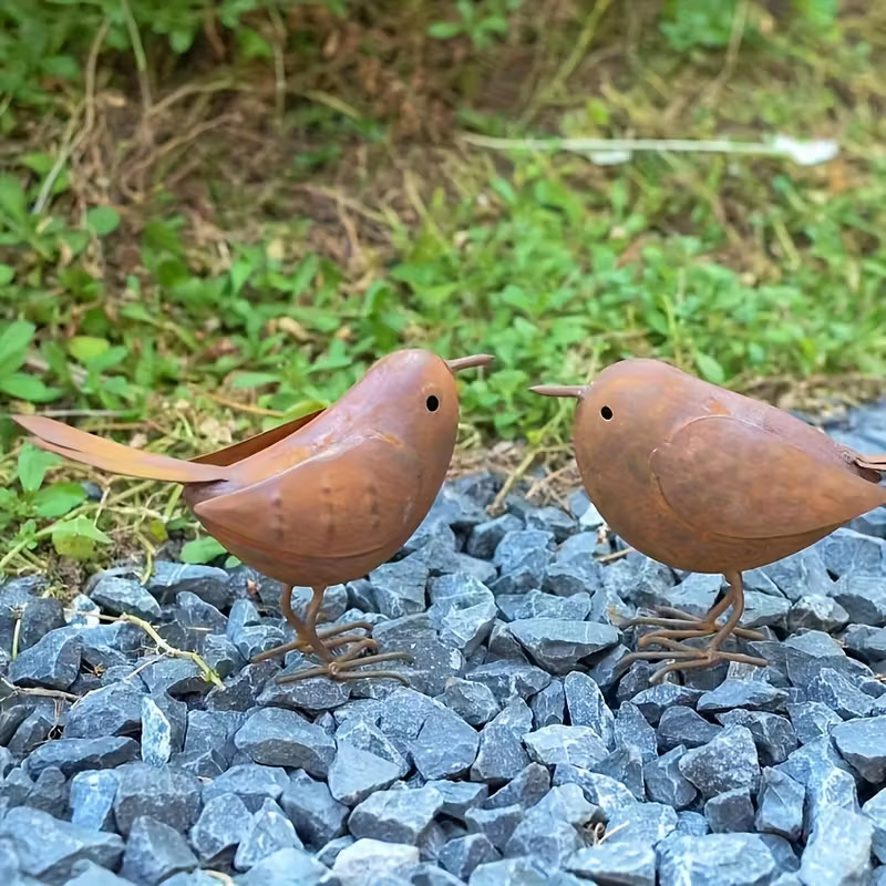 Novo【Estátua de Pássaros de Me - Bonsai Garden Ornaments avaliação e preço