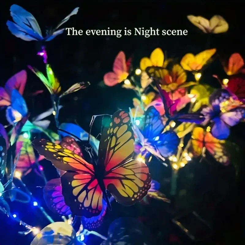 Solar led borboleta luzes do j - Bonsai Garden Ornaments avaliação e preço