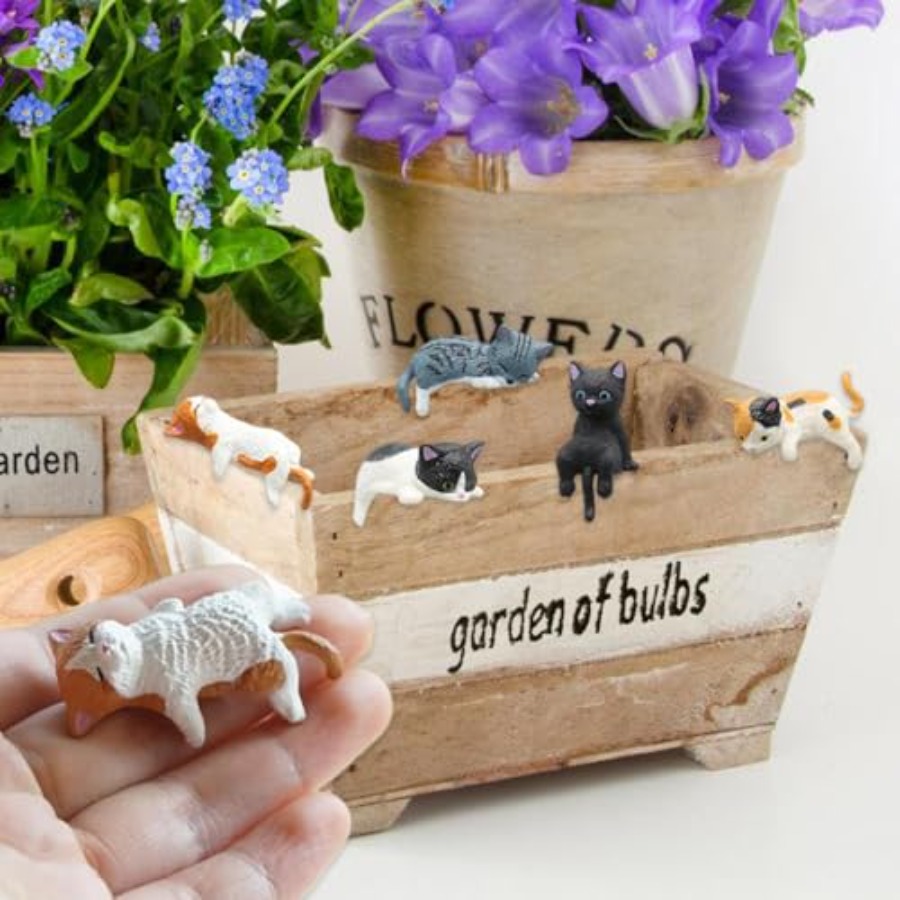 Miniaturas de Gatos Fofos, Dec - Bonsai Garden Japan avaliação e preço