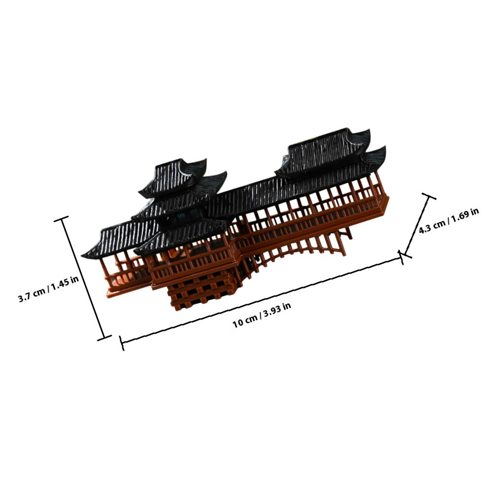 2 Peças Mini Ornamento de Pont - Bonsai Garden Landscape Design avaliação e preço