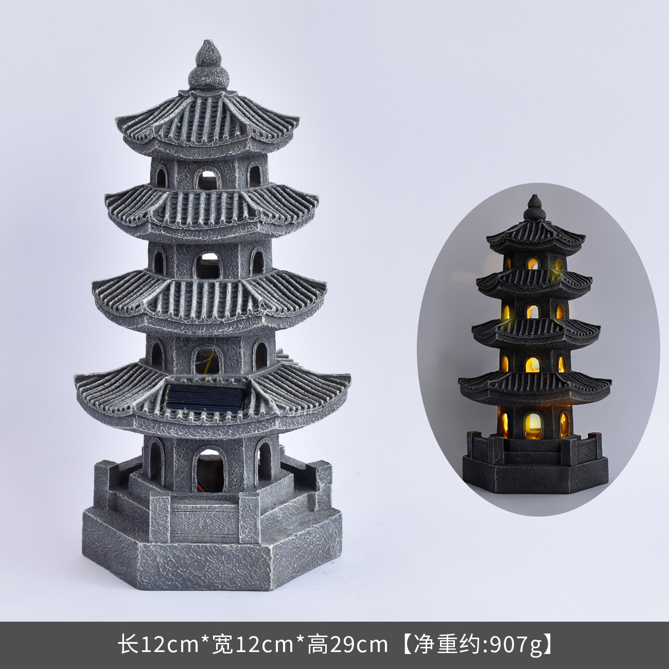 Novo ornamento solar transfron - Bonsai Garden Ornaments avaliação e preço