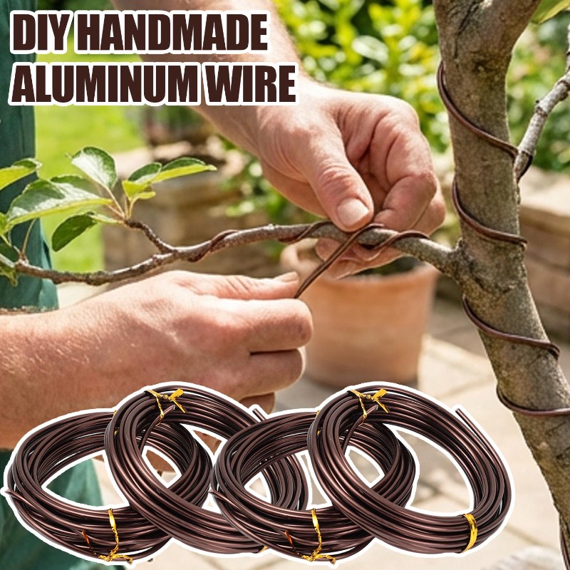 Fios de Alumínio Marrom para B - Bonsai Wire Aluminum avaliação e preço