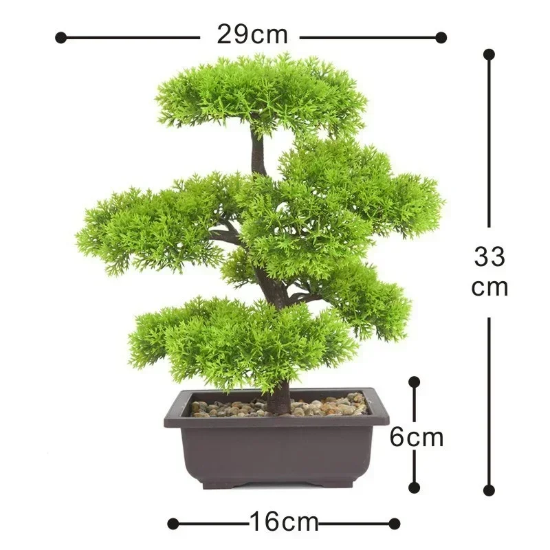 Plantas artificiais de pinho b - Bonsai Garden Sushi avaliação e preço