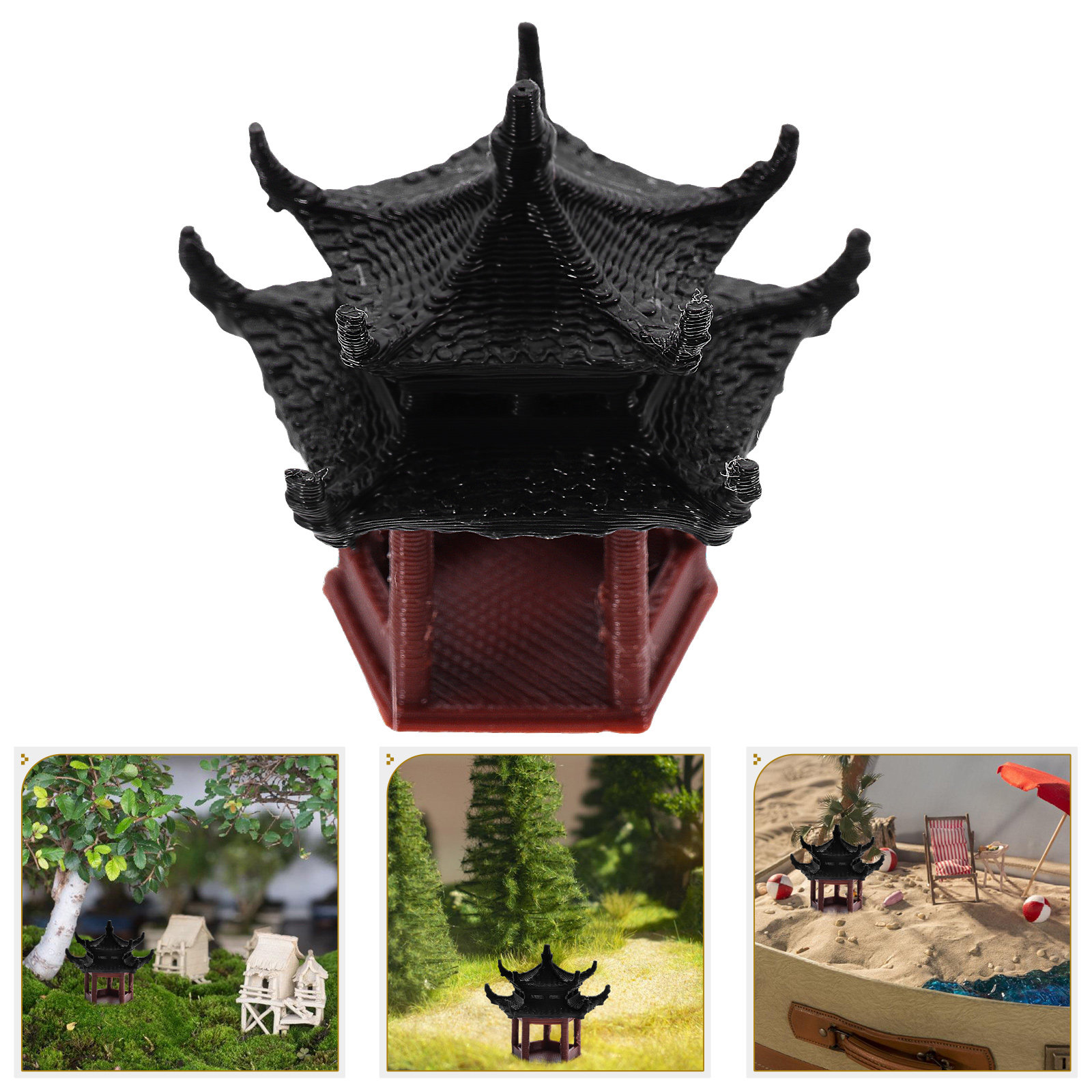 Estátua de Pagode Mini de 3,5c - Bonsai Garden Landscape Design avaliação e preço