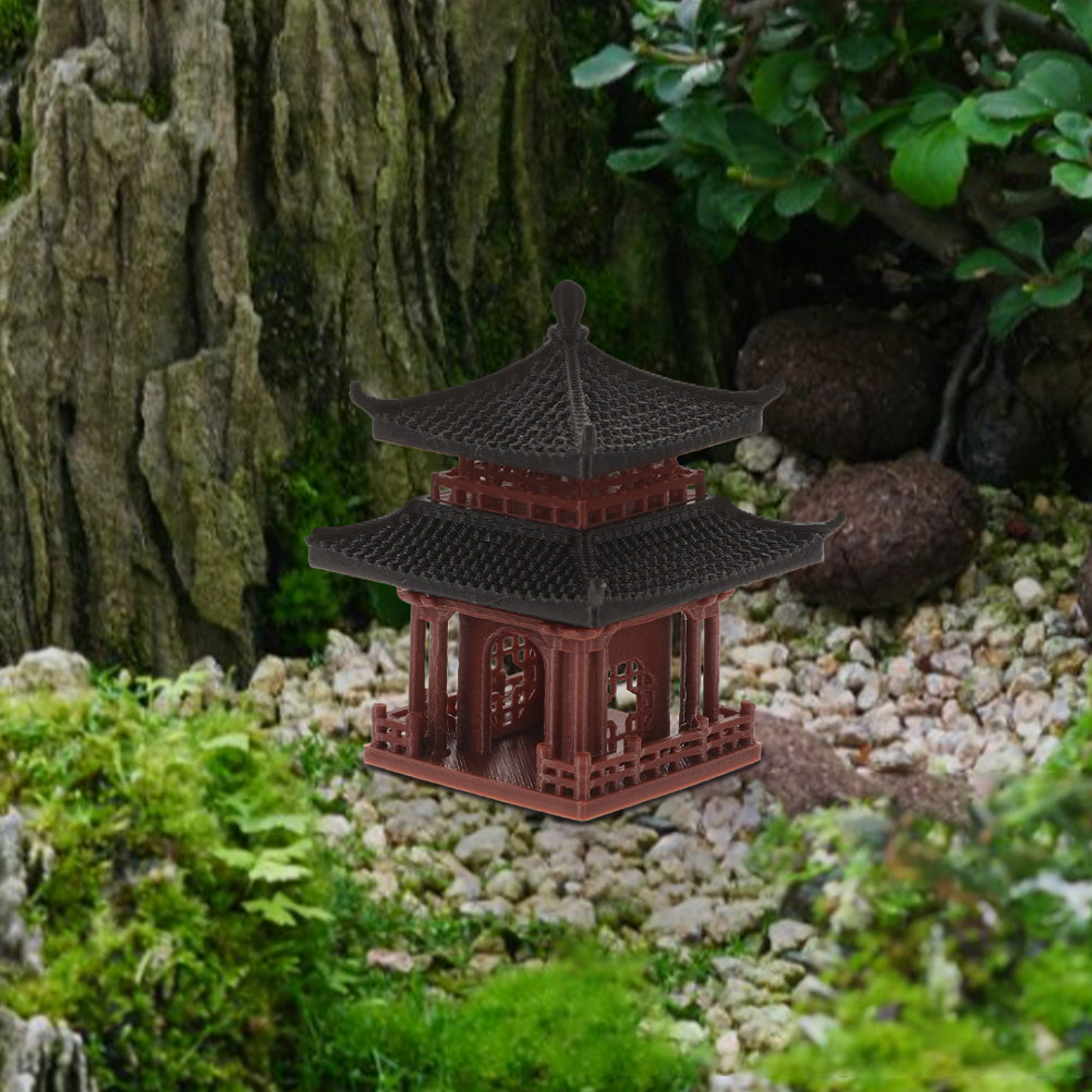 Estátua de Pagode em Miniatura - Bonsai Garden Landscape Design avaliação e preço