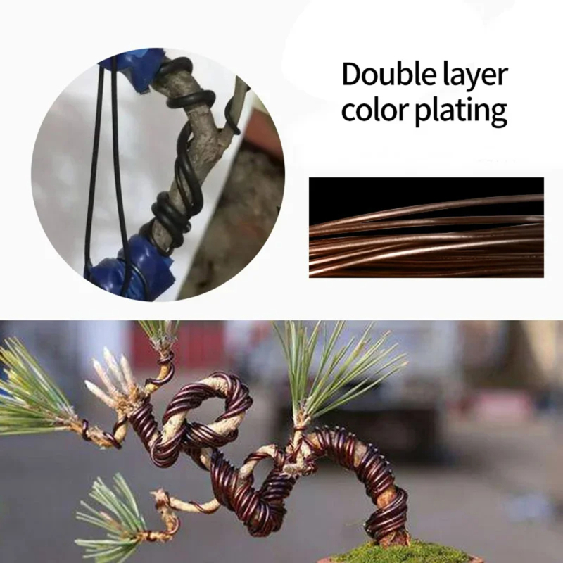 Fio de bonsai de 5m, suporte p - Bonsai Wire Aluminum avaliação e preço
