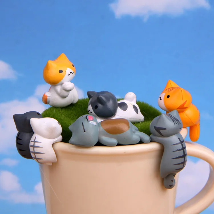Conjunto de 6 Peças de Gatos d - Bonsai Garden Japan avaliação e preço